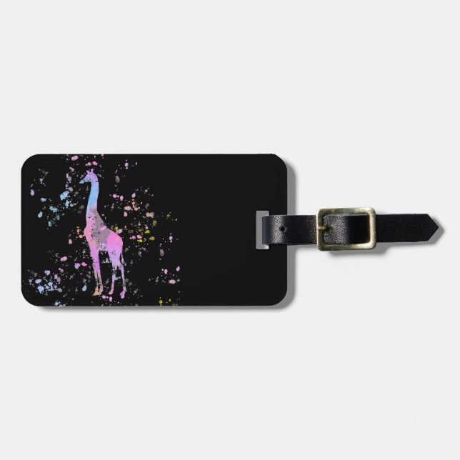 Giraffe Bagagebricka (Horisontell Framsida)