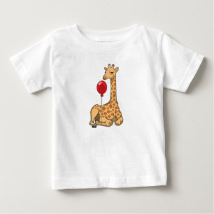Giraffe Balloon T Shirt