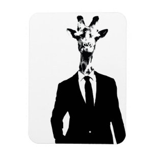 Giraffe Bendy Fridge Magnet