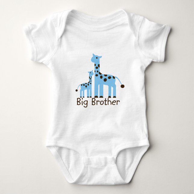 Giraffe Big Brother T Shirt (Framsida)