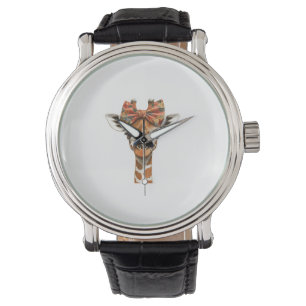 Giraffe Boho Wildblomcoquette Bow Mamma Mor D Armbandsur