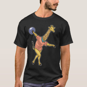 Giraffe Bowling Bowling ball T Shirt