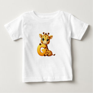 Giraffe Brev G Baby T-Shirt