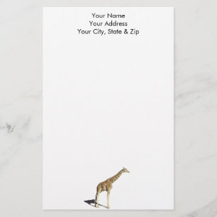 Giraffe Brevpapper
