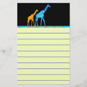 Giraffe Brevpapper