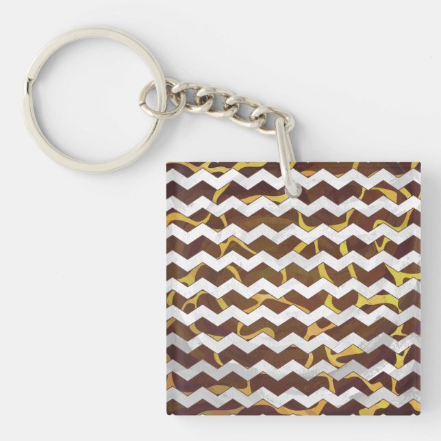 Giraffe Brown och Gult Skriv ut (Framsidan)