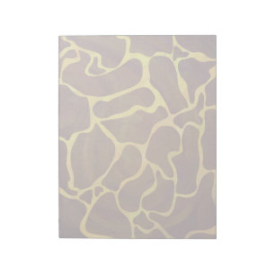Giraffe Brown och Gult Skriv ut Anteckningsblock