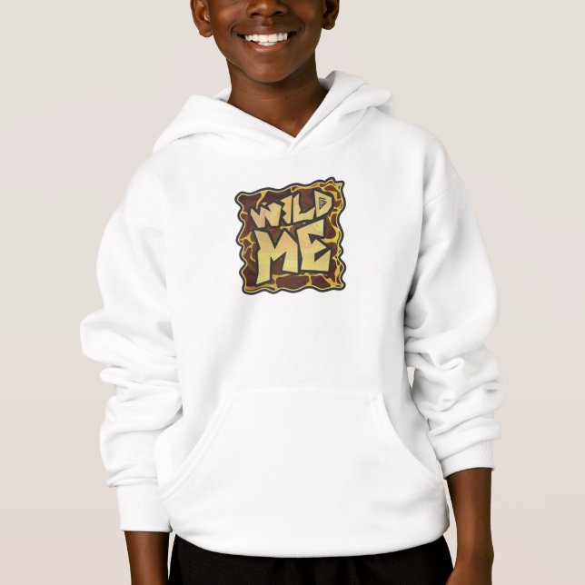 Giraffe Brown och Gult Skriv ut Tee Shirt (Framsida)