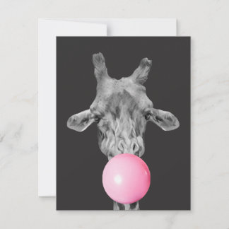giraffe bubble