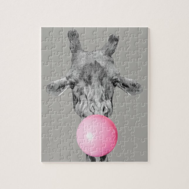 giraffe bubble pussel (Vertikal)