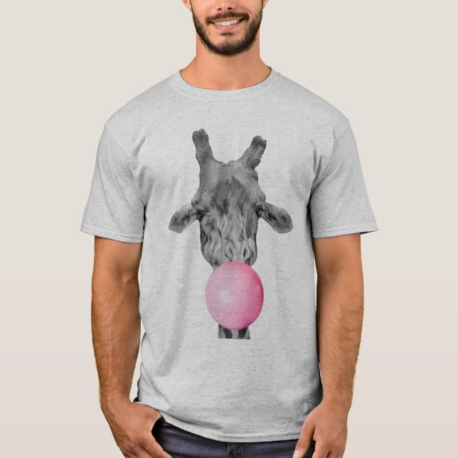 Giraffe bubble t-shirt (Framsida)