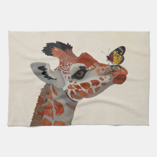 GIRAFFE & BUTTERFLY KÖKSHANDDUK