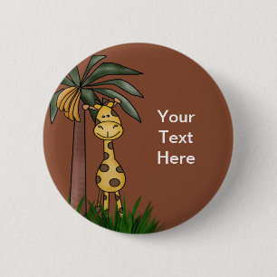 Giraffe Buttons Knapp