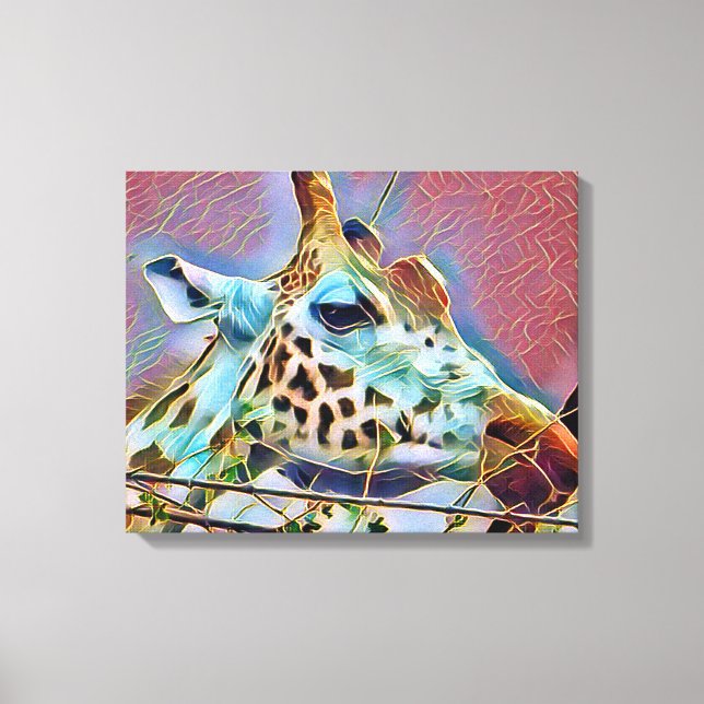 GIRAFFE CANVASTRYCK (Framsida)