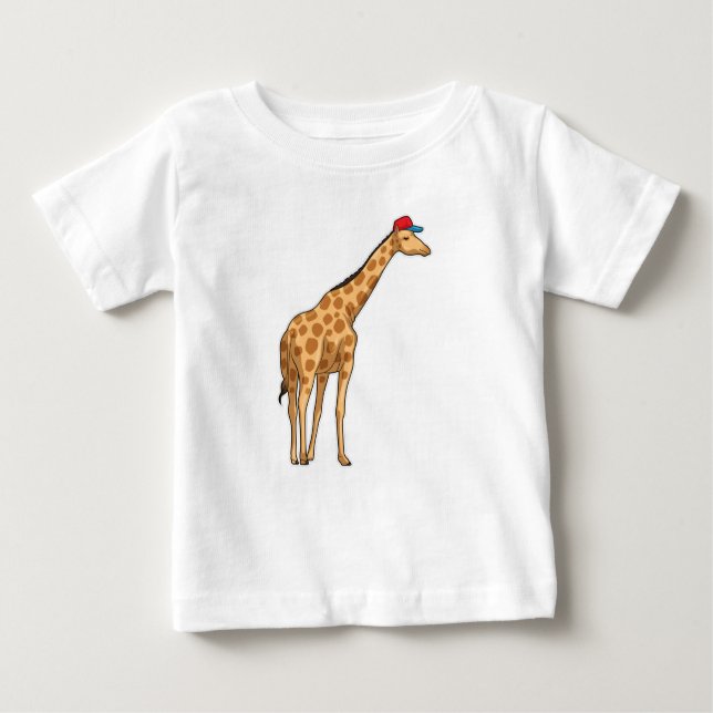 Giraffe Cap T Shirt (Framsida)