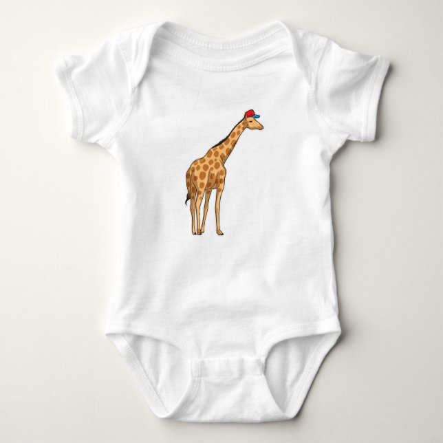 Giraffe Cap T Shirt (Framsida)
