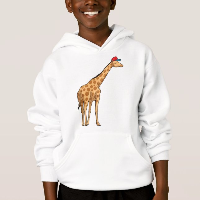 Giraffe Cap T Shirt (Framsida)