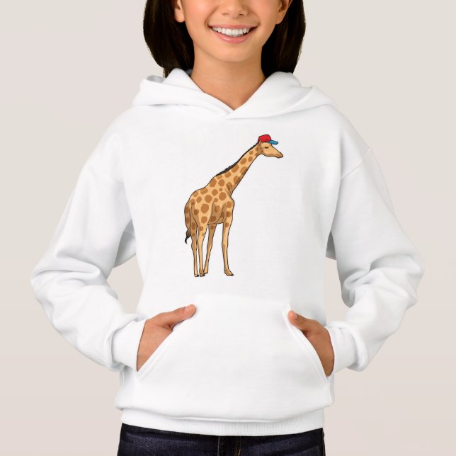 Giraffe Cap T Shirt (Framsida)