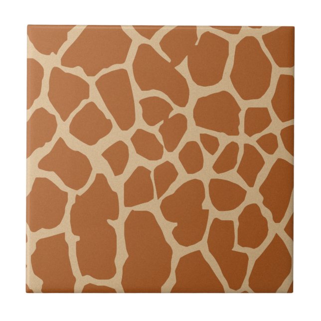 Giraffe Ceramic Tile Kakelplatta (Framsidan)
