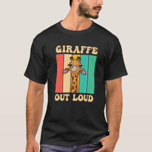Giraffe-citat för en giraffe Fläkt _2 T Shirt