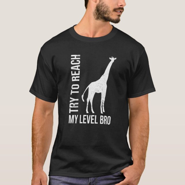 Giraffe-citat från Giraffe Fläkt T Shirt (Framsida)