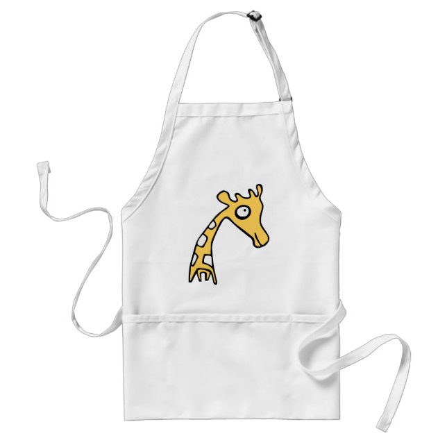 Giraffe coola illustration förkläde (Framsidan)