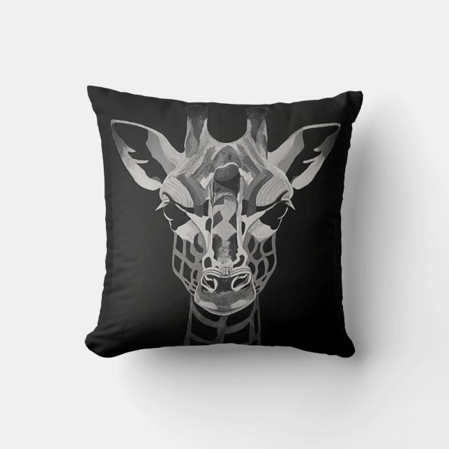 Giraffe cushion kudde (Framsida)