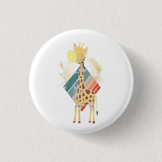Giraffe Cute Hug Button | SPECIELL FÖR BARN Knapp