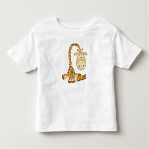 Giraffe Cute Kawaii Tecknad T Shirt