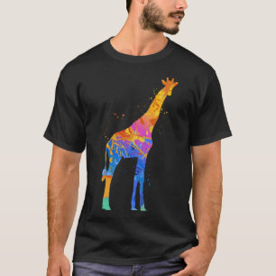 Giraffe Cute Wildlife Animal Giraffe Graphic T Shirt