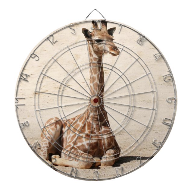 Giraffe Dartboard Darttavla (Framsidan)