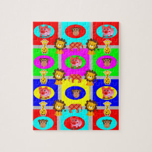 Giraffe Decorative Jigszle Puzzle Pussel