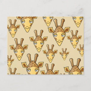 Giraffe Design. Vykort