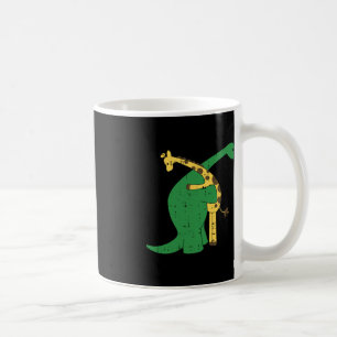 Giraffe Dinosaur Hug Kärlek Dino Animals Safari Ha Kaffemugg
