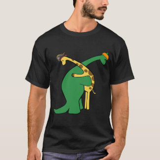Giraffe Dinosaur Hug Kärlek Dino Animals Safari T Shirt