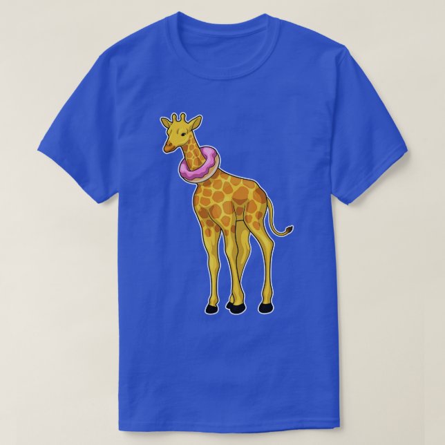 Giraffe Donut T Shirt (Design framsida)