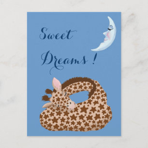 Giraffe Dreams Vykort
