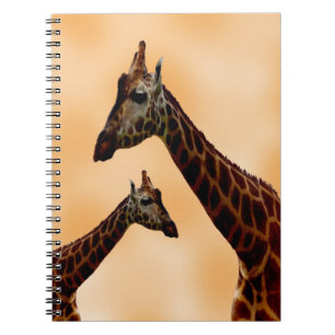 Giraffe Dubbla Trouble Anteckningsbok