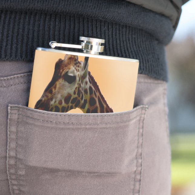 Giraffe Dubbla Trouble, Hip Flask Fickplunta (In Situ)
