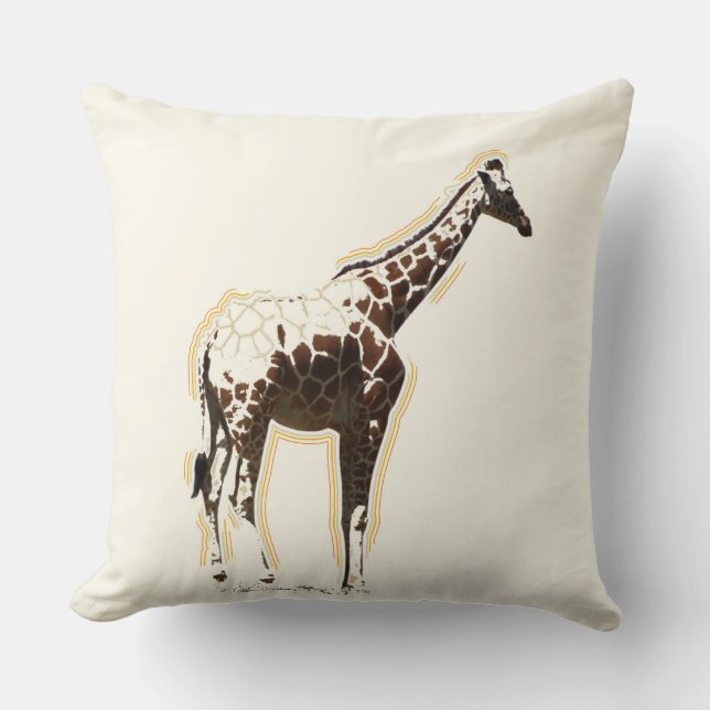 Giraffe Fading Kudde (Framsida)