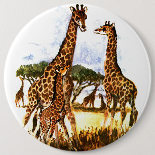 Giraffe-familjen - knapp
