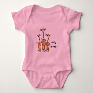 Giraffe-familjen T Shirt