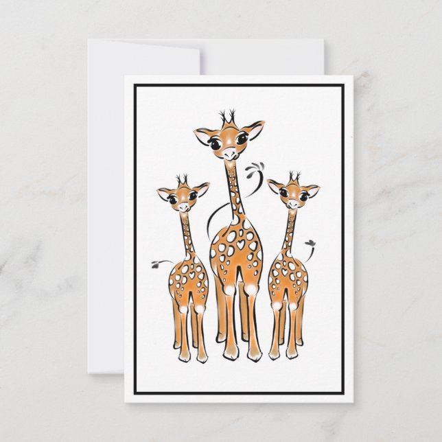 Giraffe Family (Framsida)