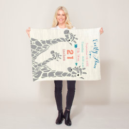 Giraffe Family Flicka Stats Birth Record Fleecefilt