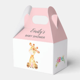 Giraffe Favor Box (Baby Shower/Birthday) Presentaskar