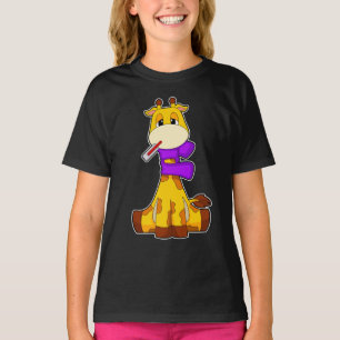 Giraffe Fever-termometer T Shirt