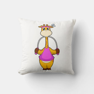 Giraffe Fitness Rope Kudde