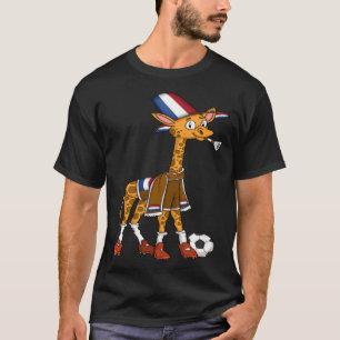Giraffe Fläkt Holland Pullover Hoodie T Shirt