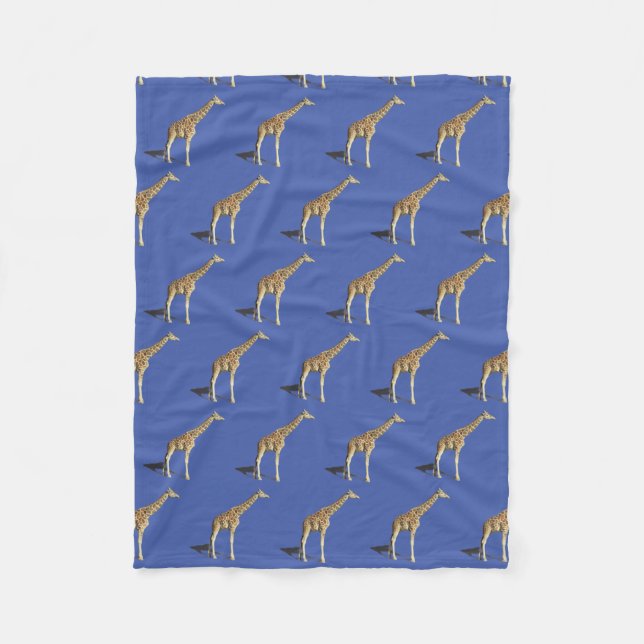 Giraffe Fleecefilt (Framsidan)