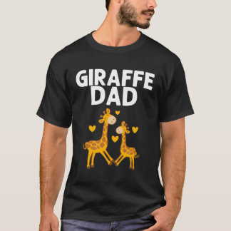 Giraffe för Giraffe Okapi Camelopard Pappa T Shirt